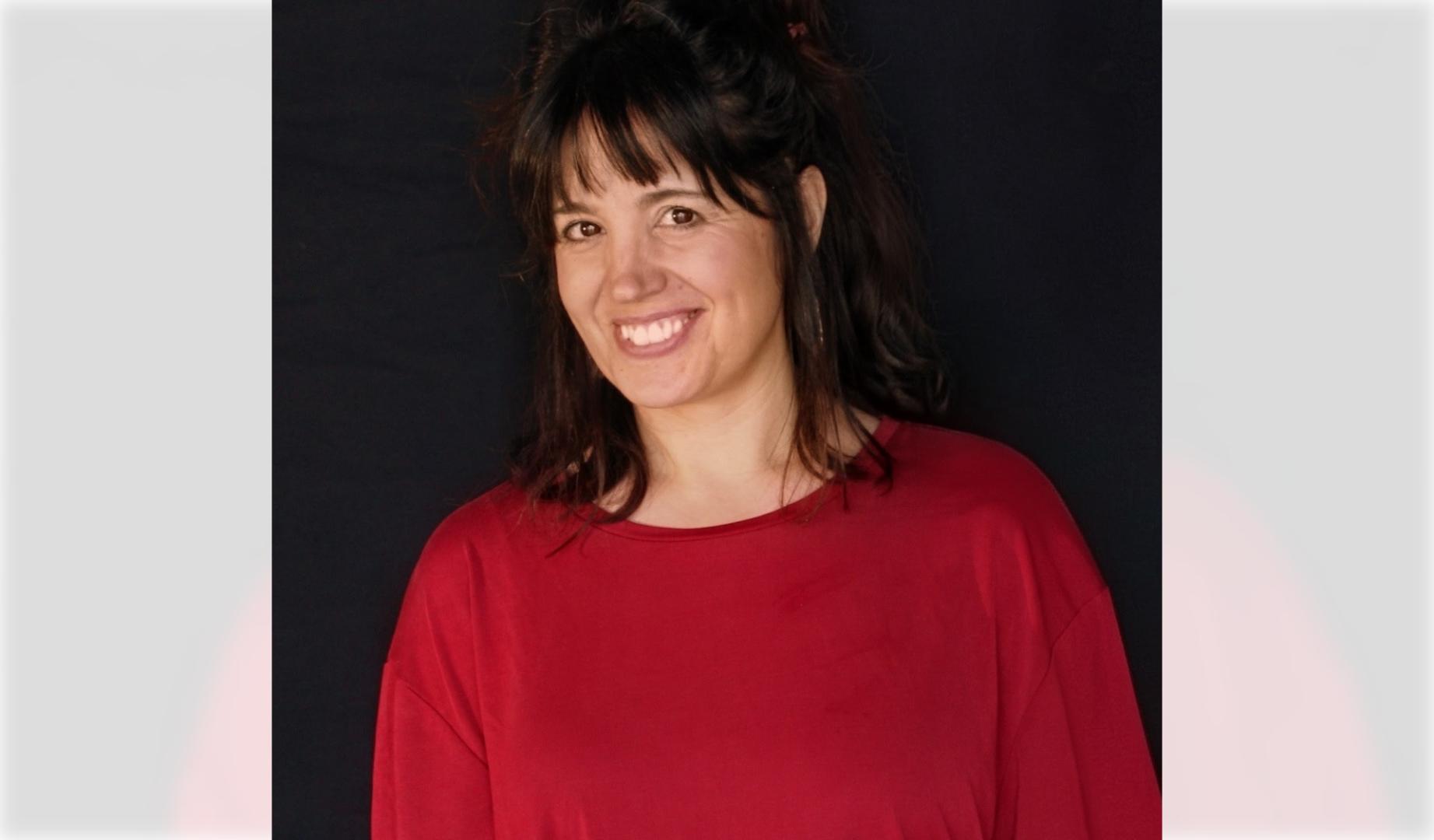 La dramaturga tafallesa Adriana Salvo, que regresa años después a La Cava. Esta vez como protagonista.