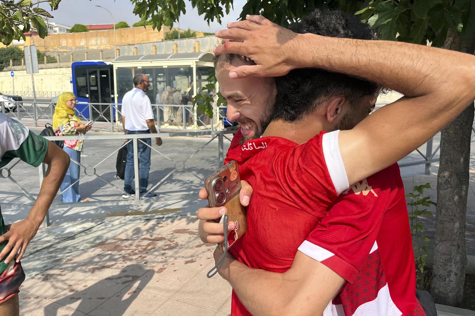 Fotos de la llegada de inmigrantes a la costa de Ceuta