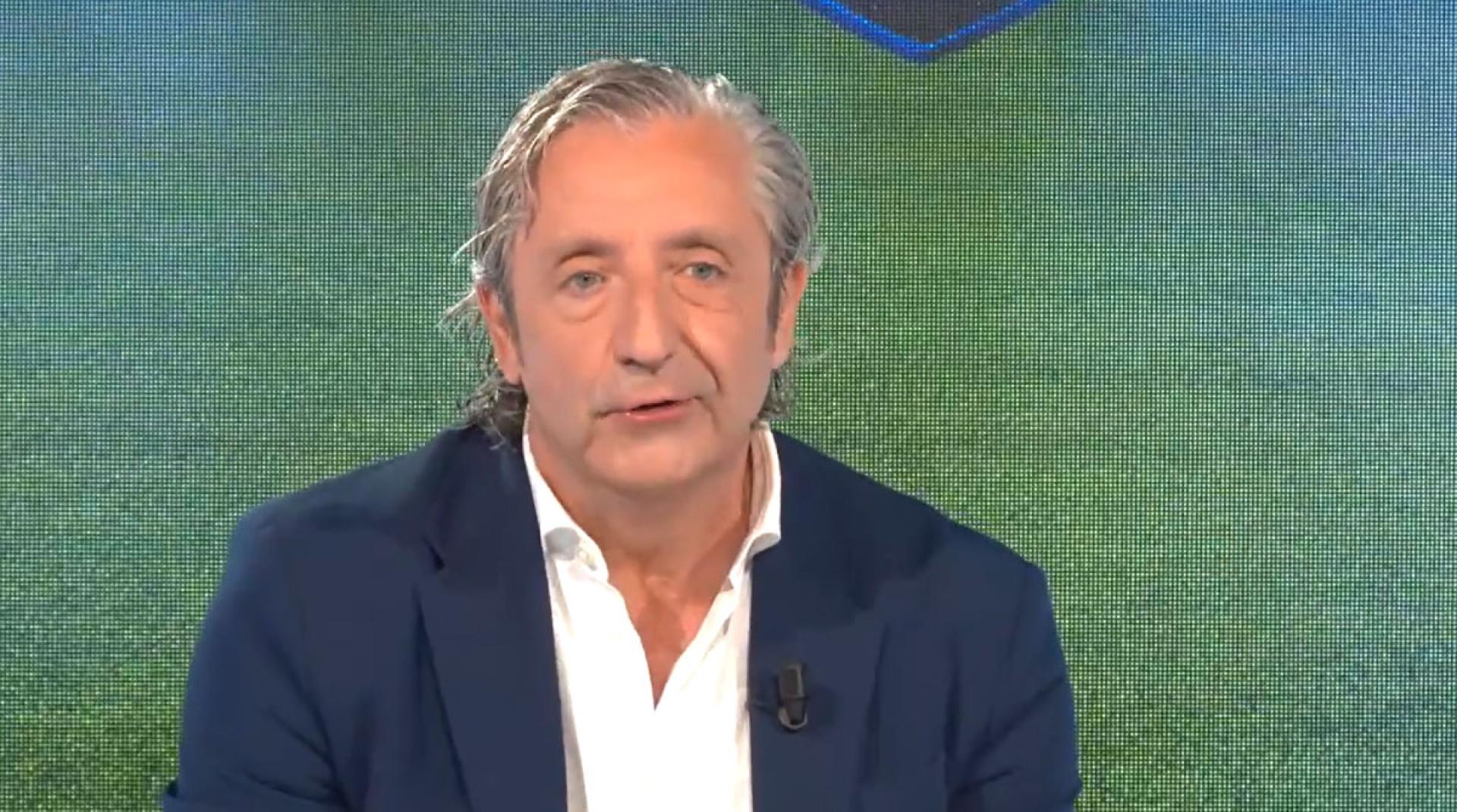 Josep Pedrerol, en la presentación de 'El Chiringuito' en Mediaset