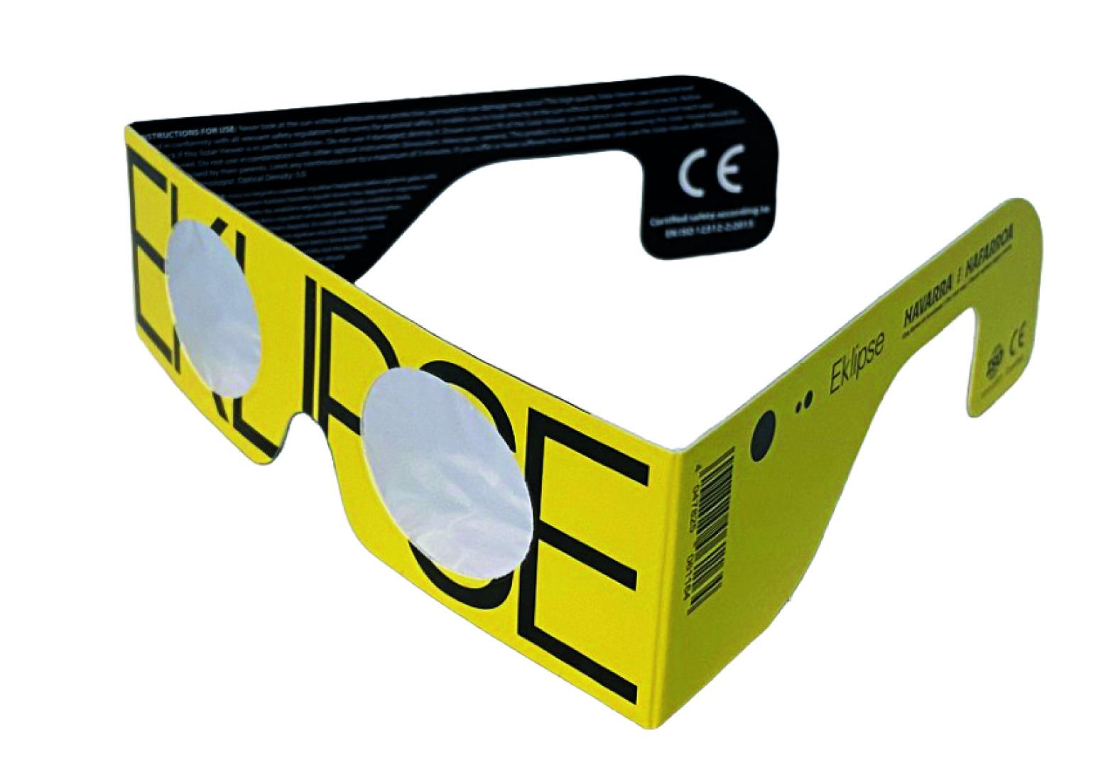Las gafas homologadas que repartirá Diario de Navarra este domingo
