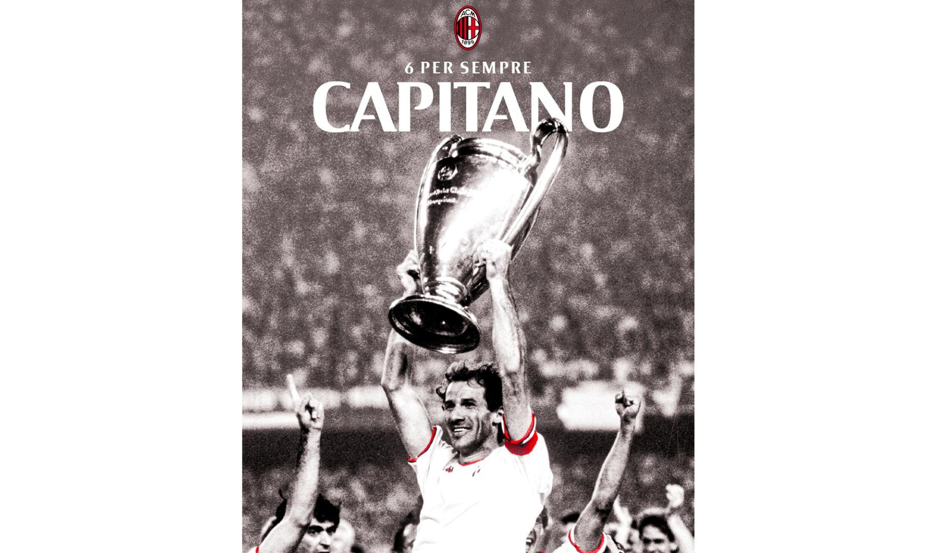 Fallece a los 66 años Franco Baresi, leyenda del Milan y del fútbol italiano