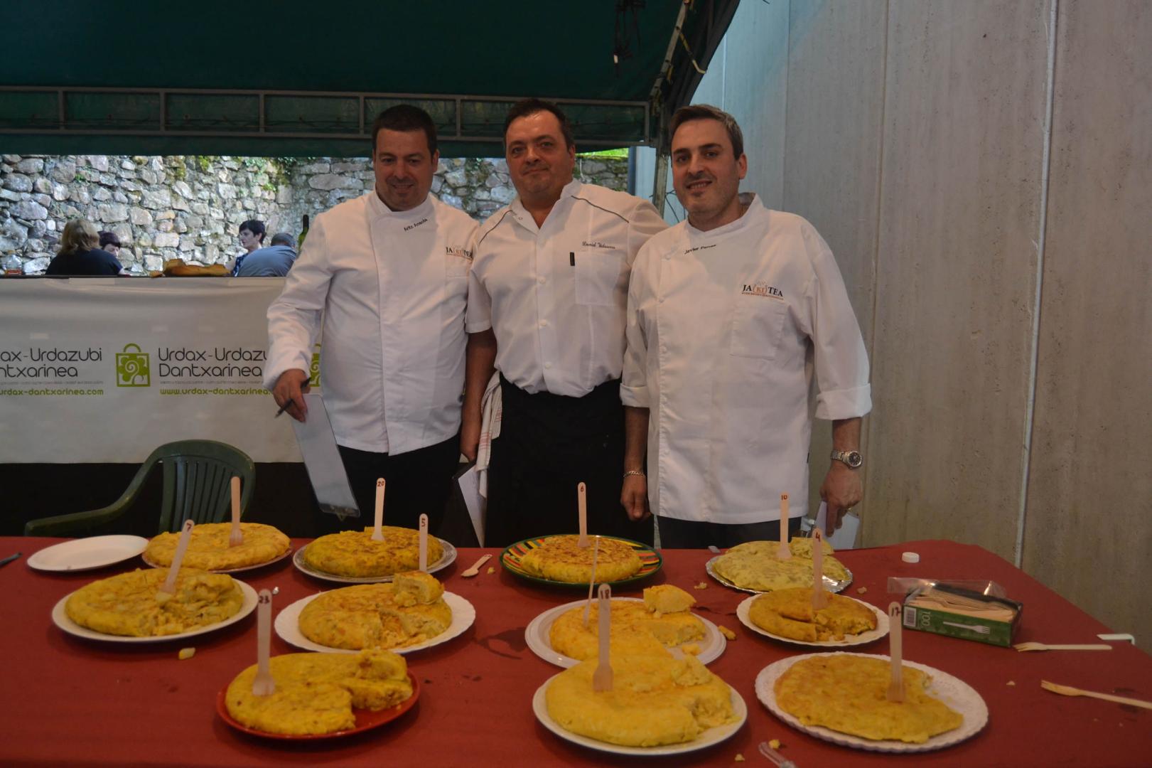 Nueva edición del 'Universo de la pelota' en Urdax, con tortillas.