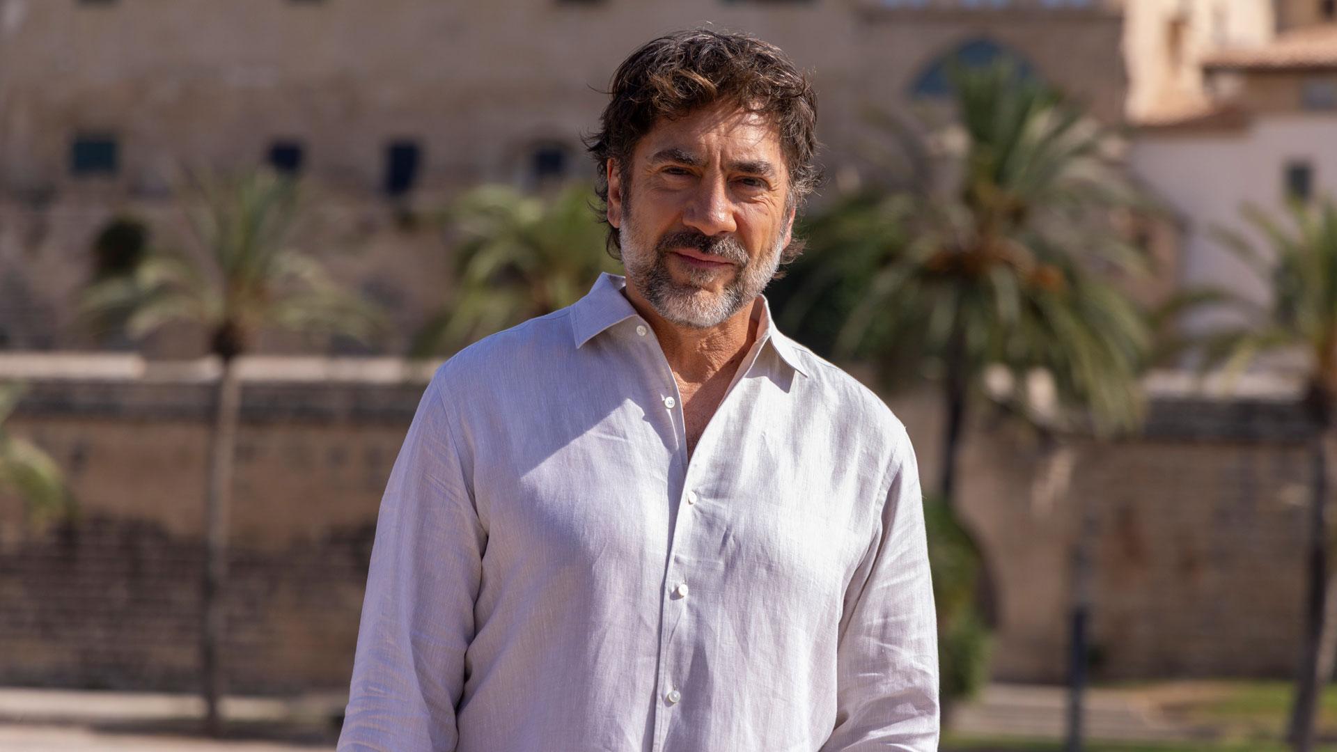 El actor Javier Bardem en la presentación de "El ser querido", este domingo en el Atlántida Mallorca Film Fest