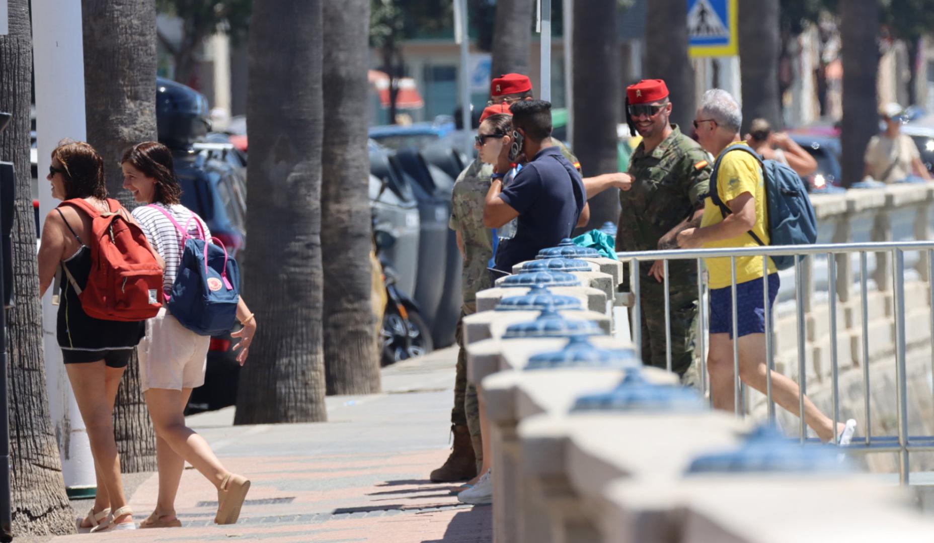 Medios desplegados en Ceuta
