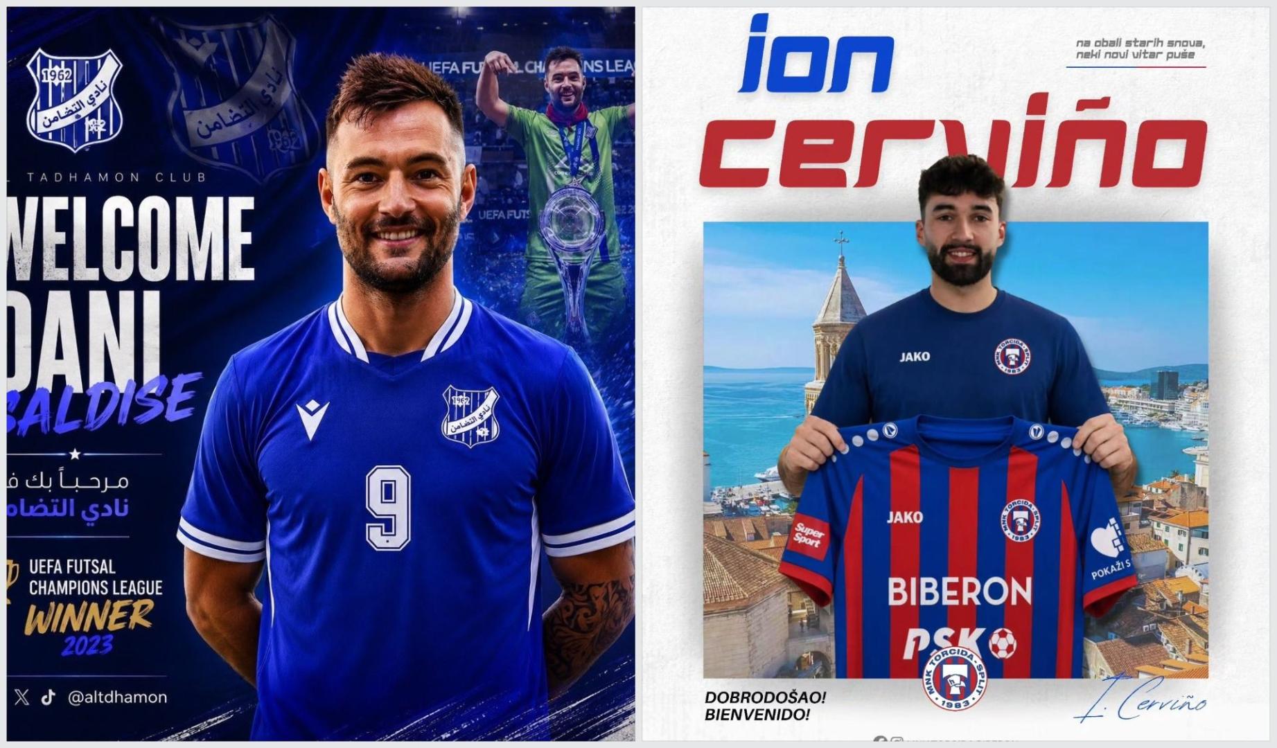 Los jugadores navarros Dani Saldise y Ion Cerviño han tenido que marcharse a Kuwait y Croacia