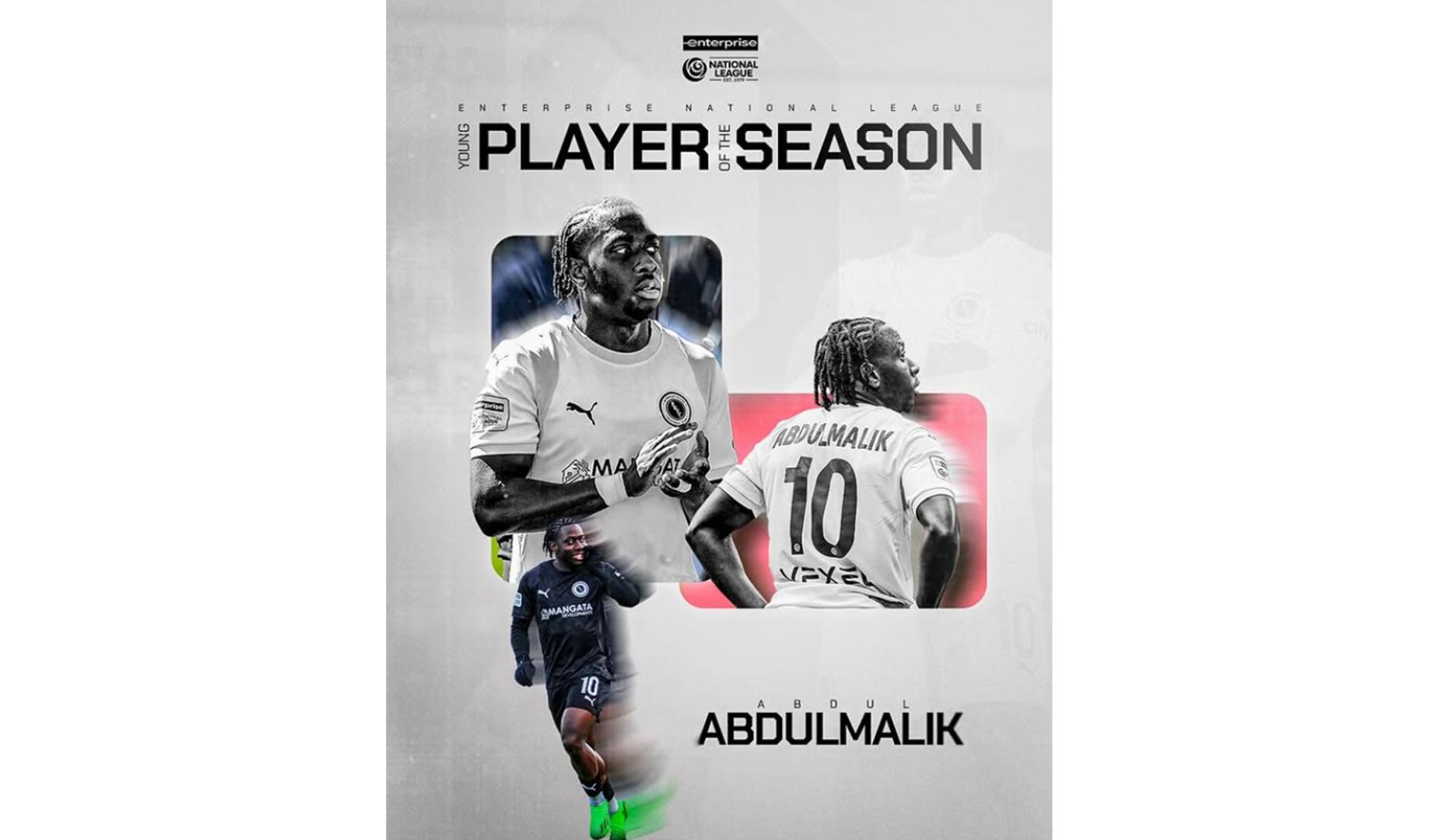 Abdul Abdulmalik, futbolista del Boreham Wood