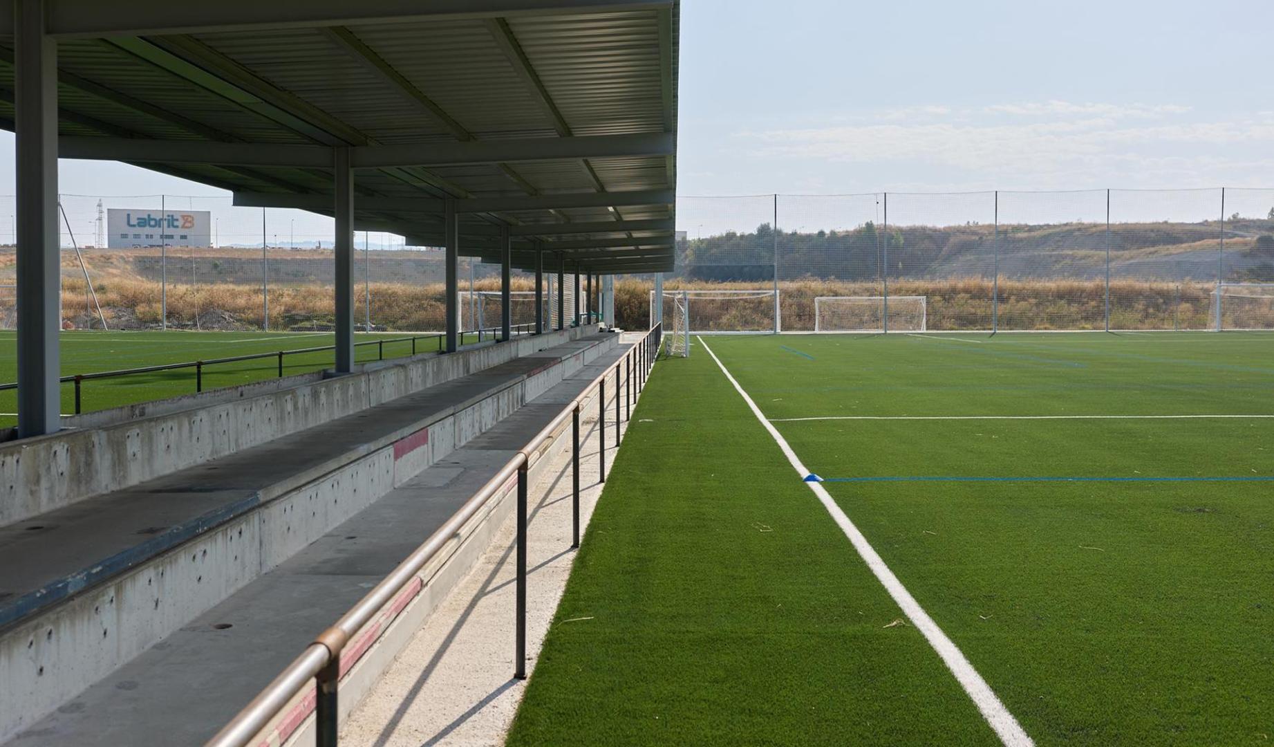 Osasuna estrena dos nuevos campos del futuro Tajonar