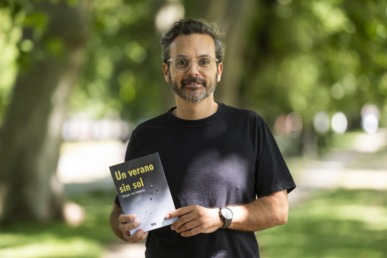 Sergio de Albéniz, retratado en la Vuelta del Castillo
