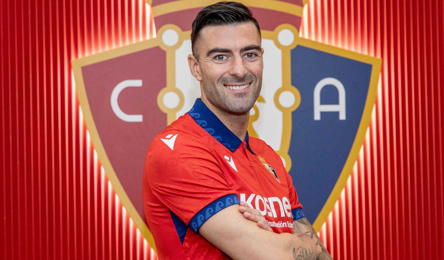 Diego Rico, nuevo futbolista de Osasuna