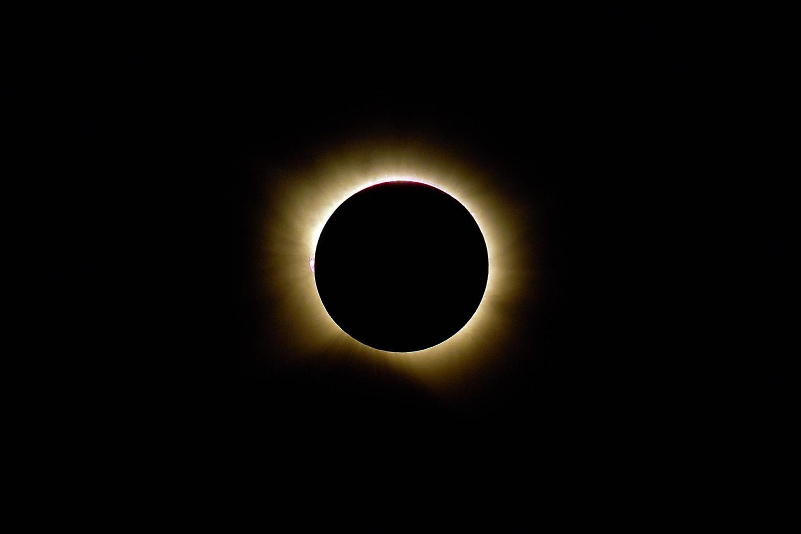 Fotos del eclipse de sol en Ujué