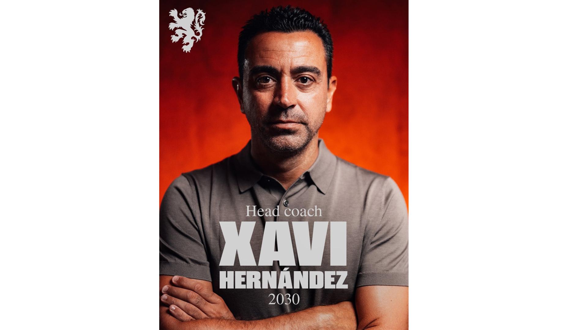 Xavi Hernández, nuevo seleccionador de Países Bajos
