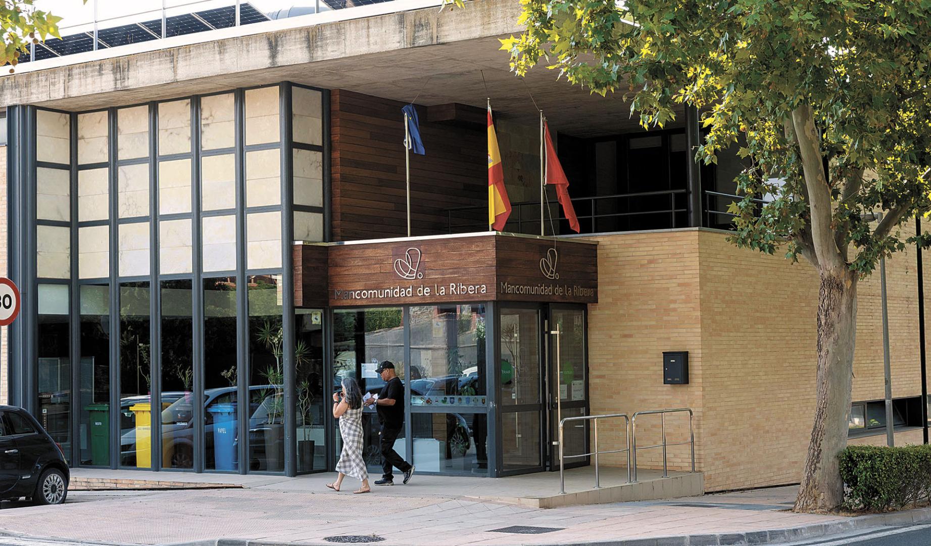 Imagen de la sede de la Mancomunidad de la Ribera