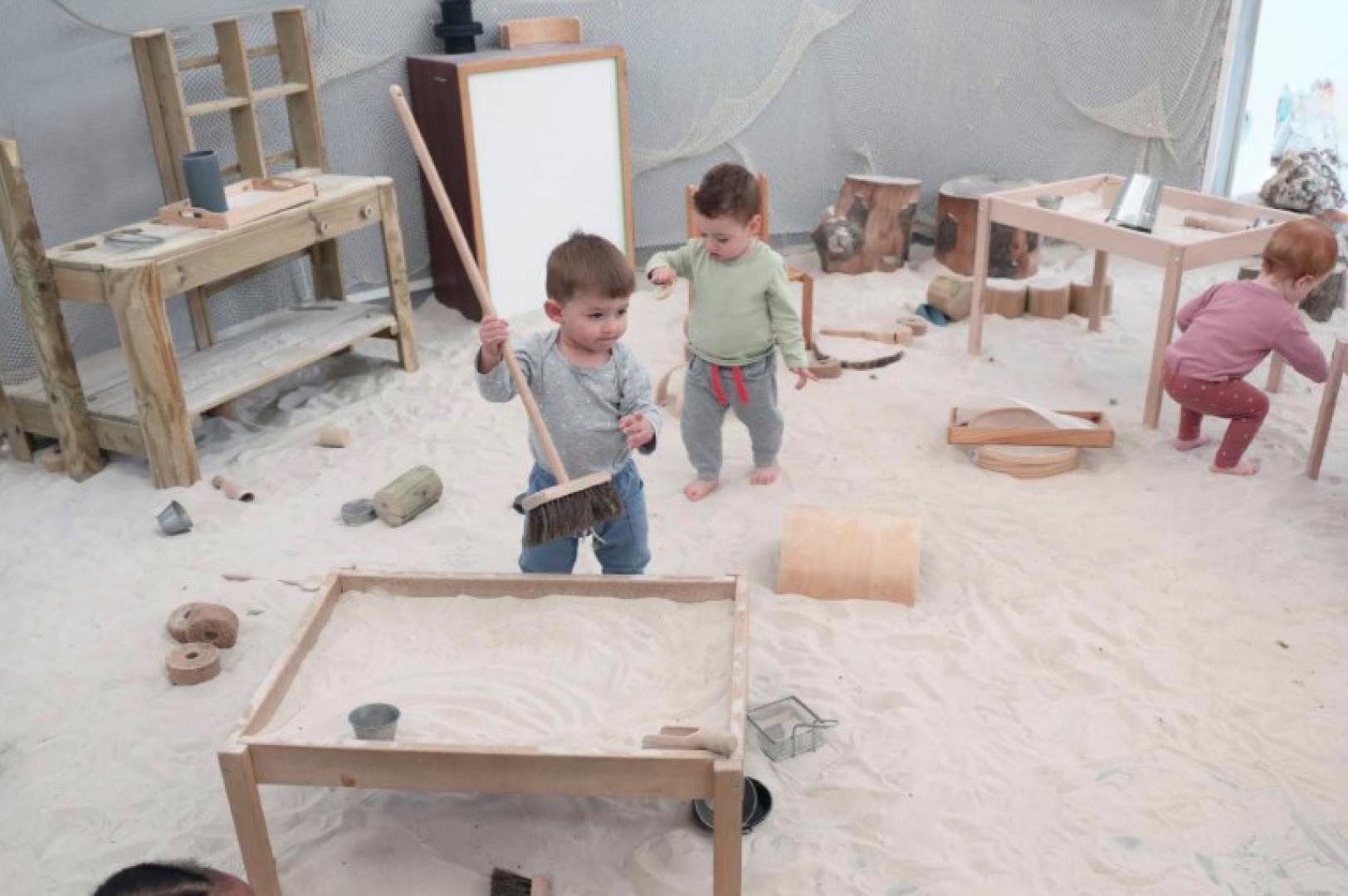 Menores jugando en un momento del pasado curso escolar
