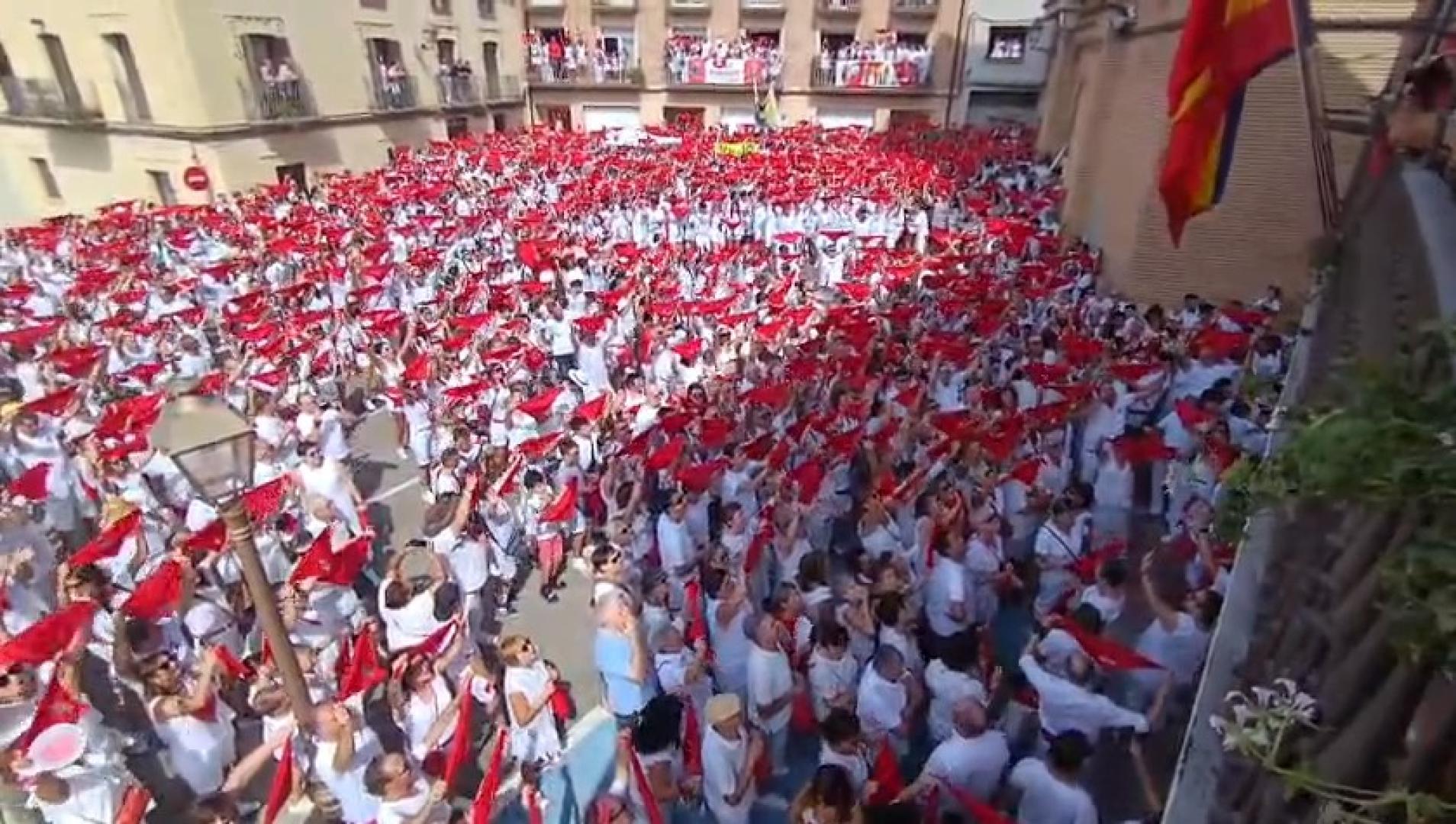 Vídeo del chupinazo de las fiestas de Murchante