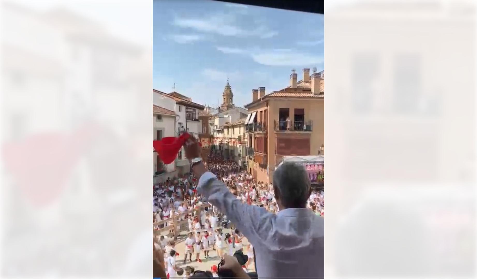 Vídeo del inicio de las fiestas en Lerin