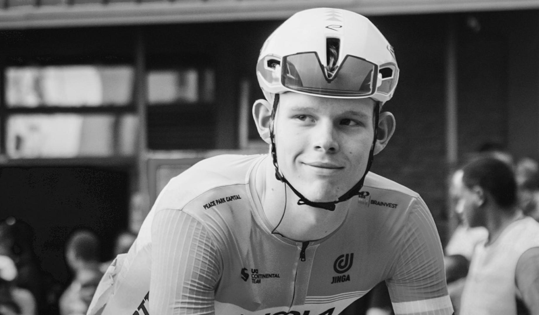 El británico Finlay Tarling, ciclista de 19 años del NSN Development