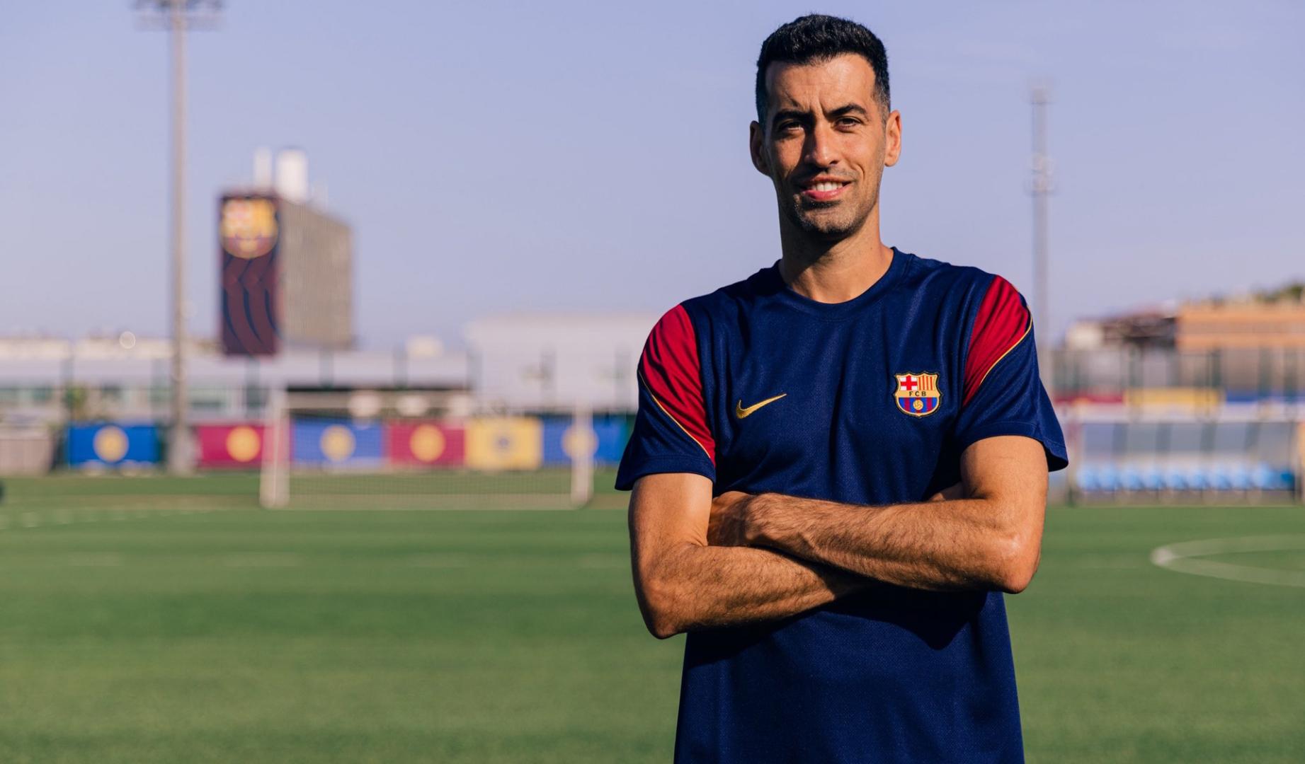 Sergio Busquets se incorpora al cuerpo técnico del filial del FC Barcelona