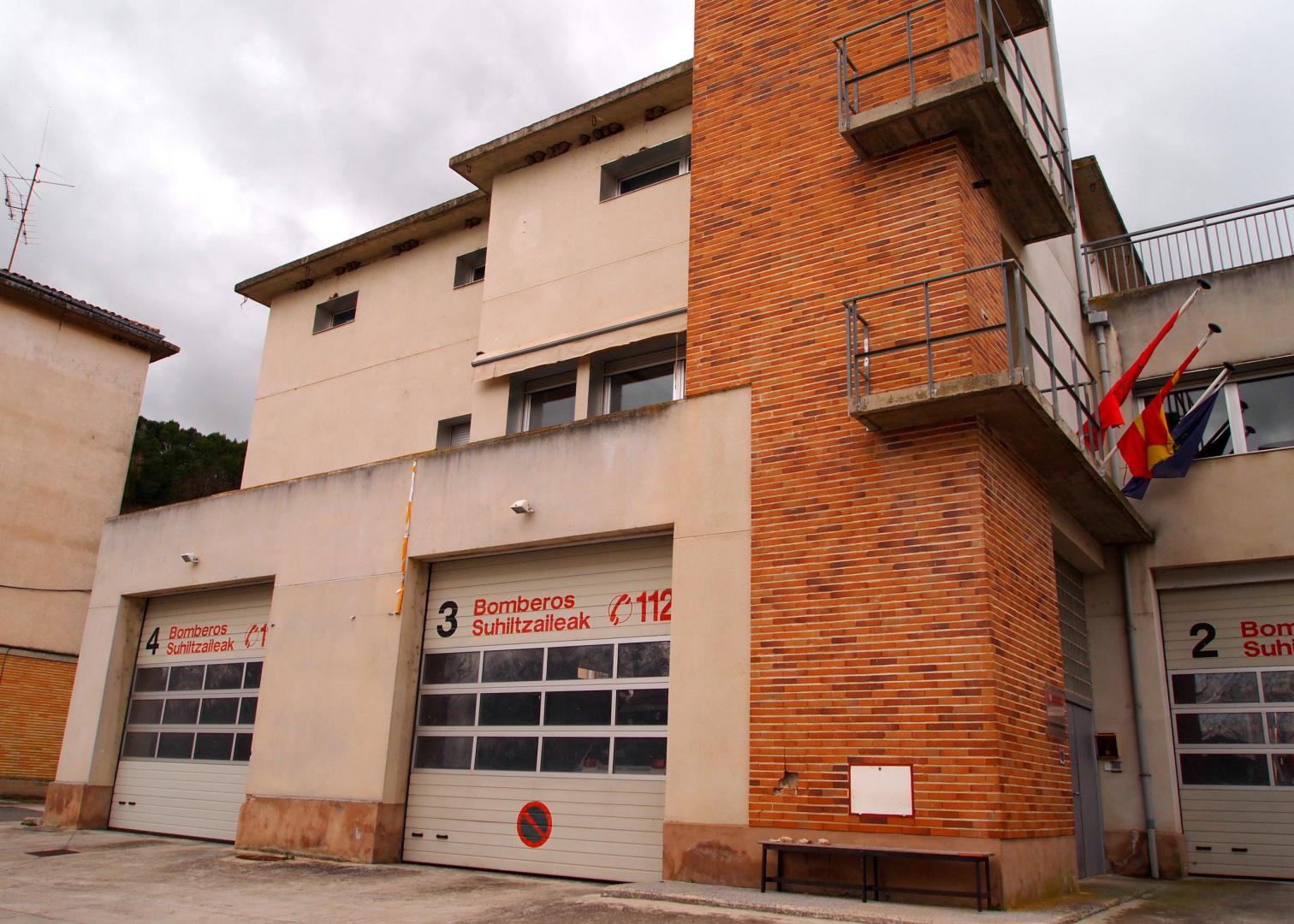 Parque de bomberos de Sangüesa