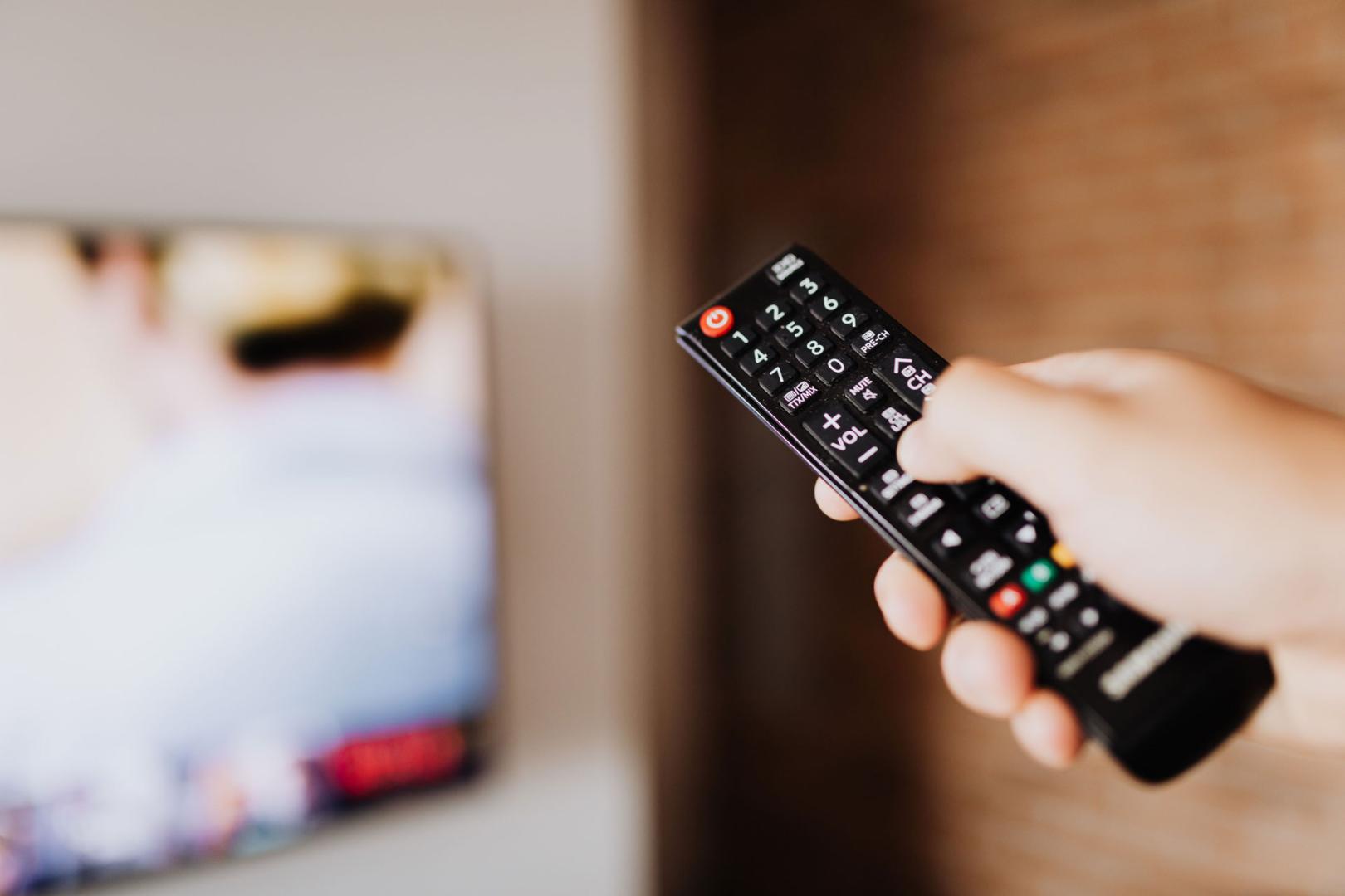 Imagen de un mando de televisión