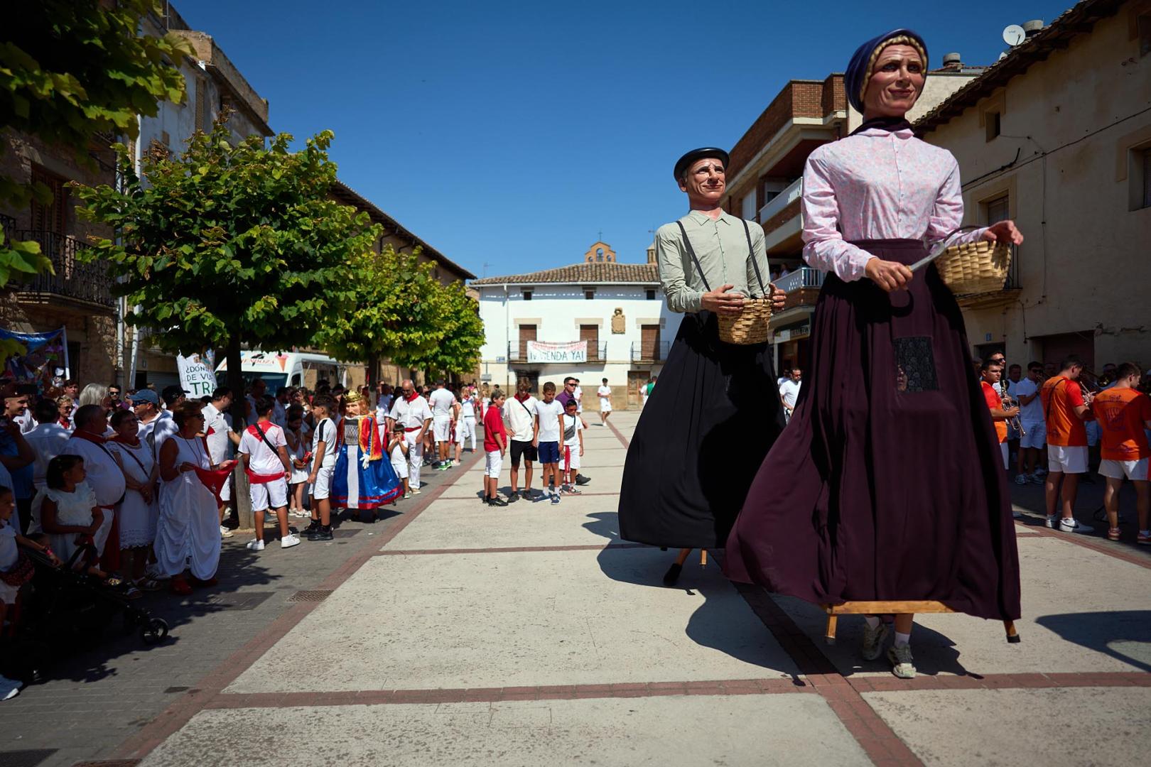 Fotos del cohete de fiestas de Allo