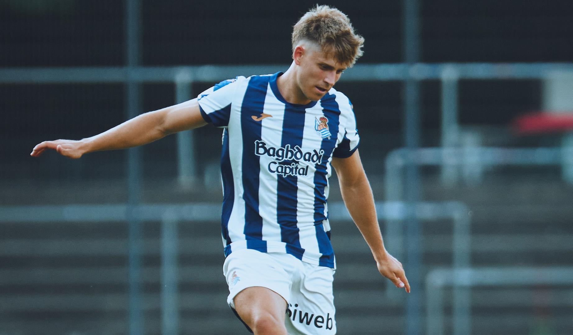 Iñaki Rupérez, futbolista de la Real Sociedad