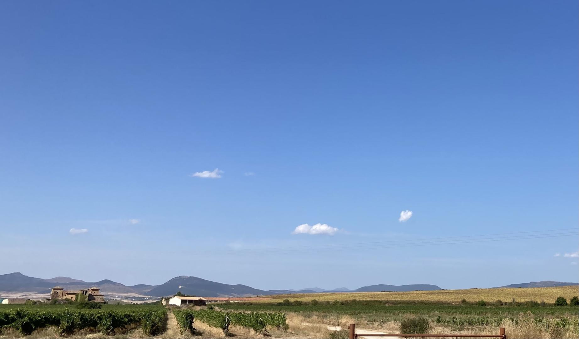 Vista de parte de la entrada  a Eriete, en cuyo entorno y el de Otazu o Paternain se proyectaba la planta fotovoltaica