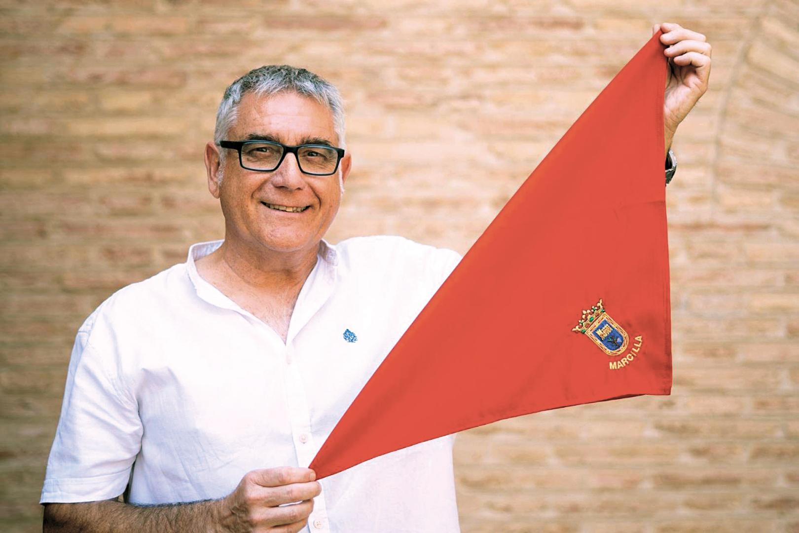 Agustín Murugarren Landívar, concejal de Urbanismo de Marcilla, prenderá hoy la mecha festiva