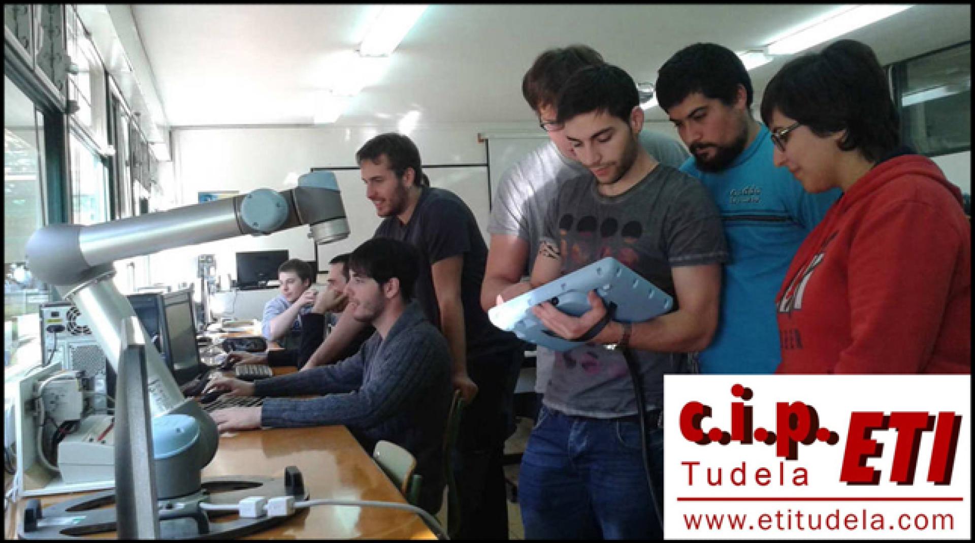 Alumnado del Centro Integrado Politécnico ETI de Tudela