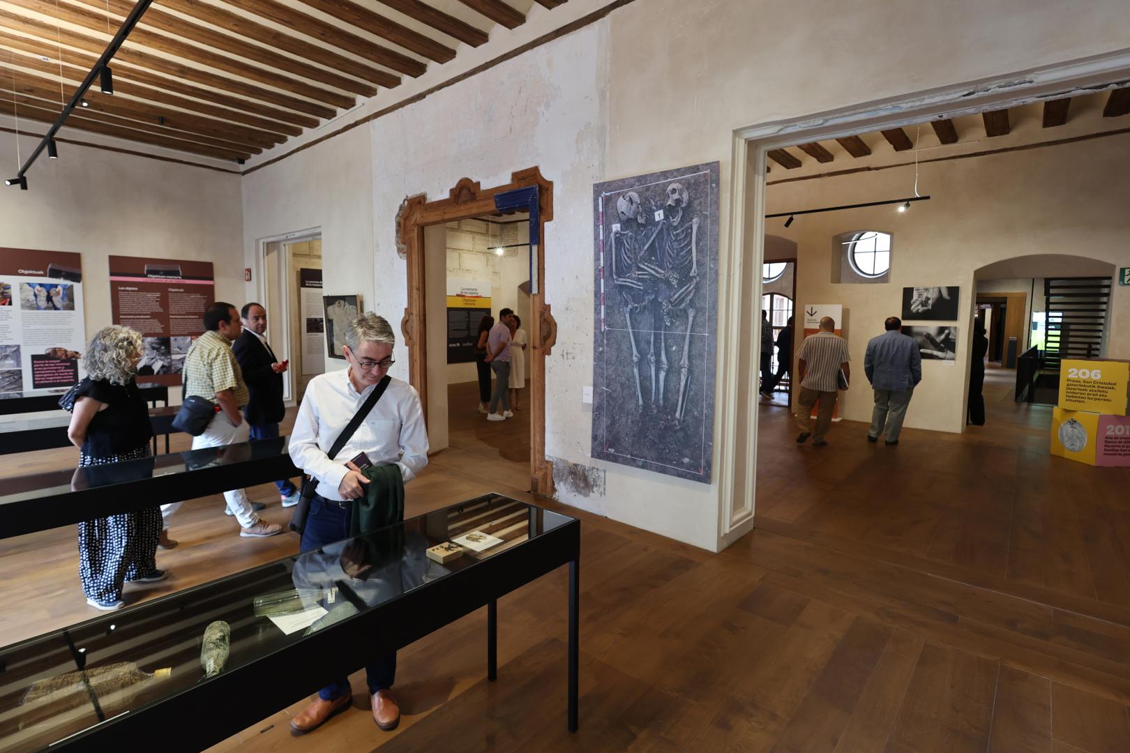 Inauguración del palacio Marqués de Rozalejo, este martes en Pamplona