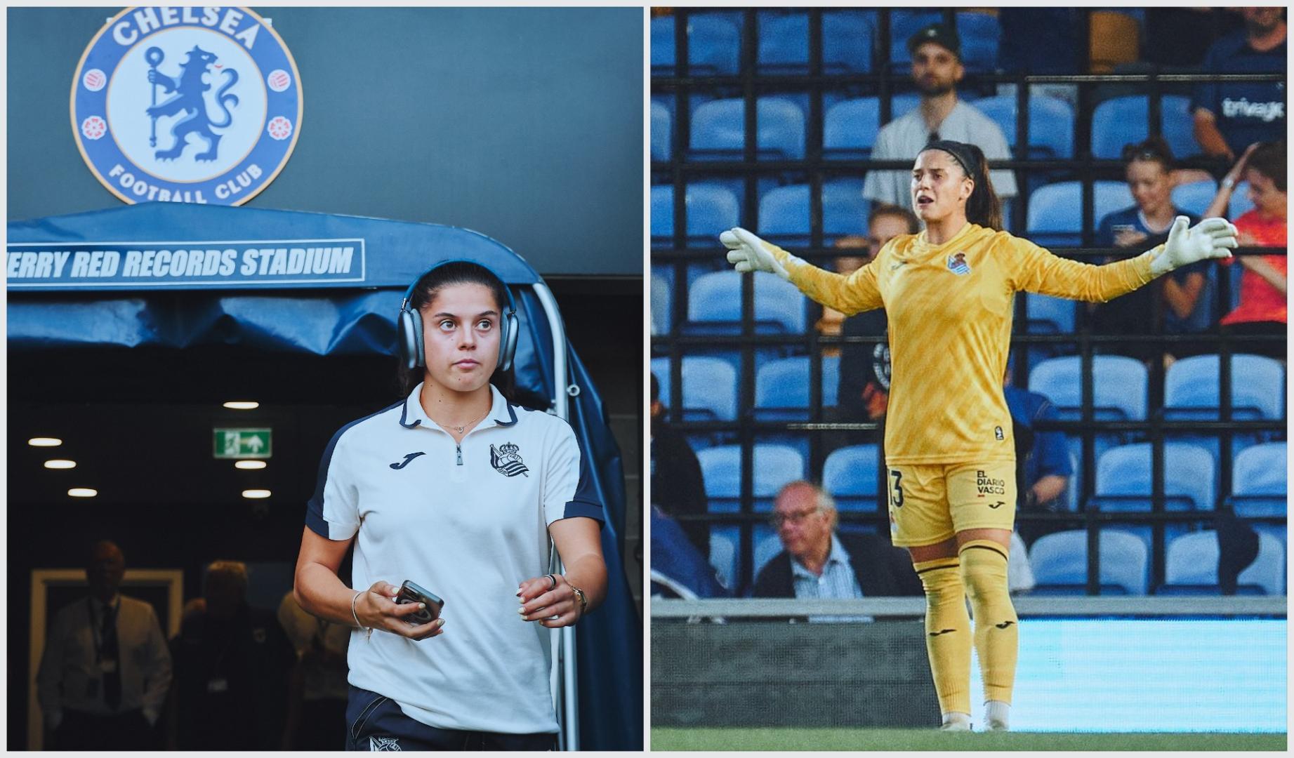 La navarra Julia Arrula fue titular ante el Chelsea