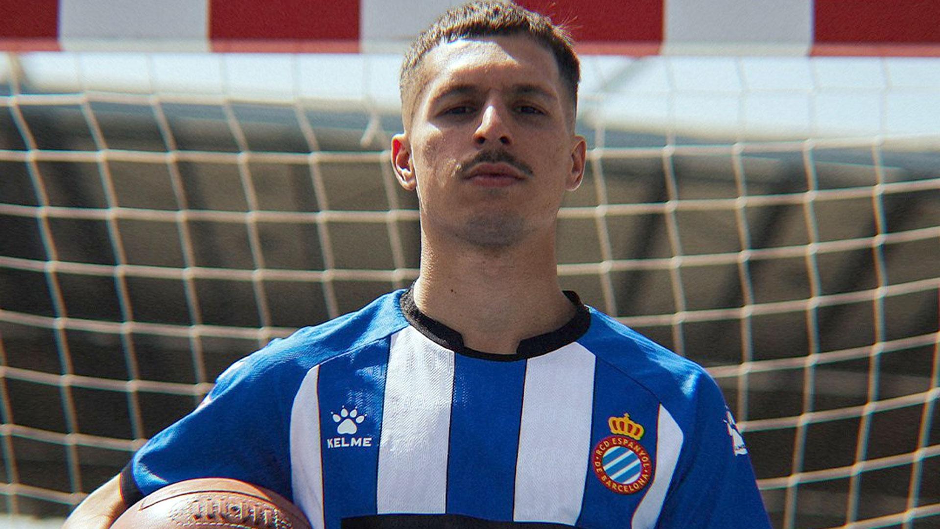 Imagen con la que el Espanyol ha anunciado la cesión de Bryan Zaragoza