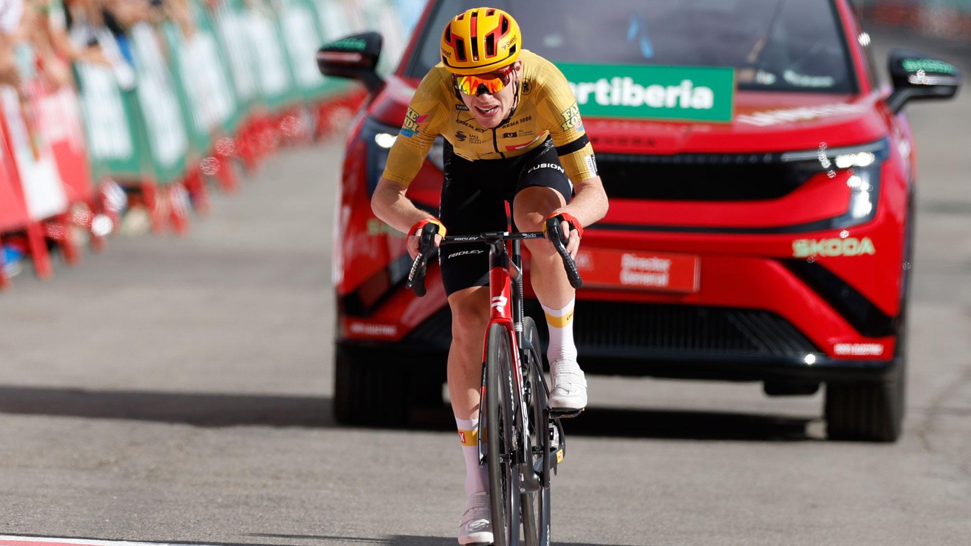 El ciclista Andreas Leknessund (Uno-X Mobility) se ha impuesto este viernes en solitario en la 7ª etapa de La Vuelta