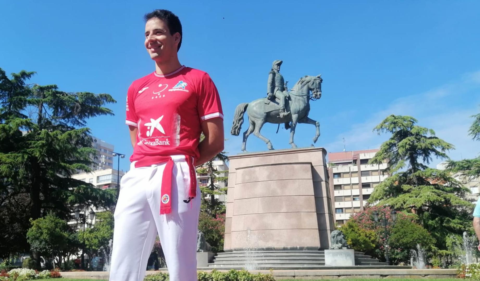 Darío Gómez durante la presentación de la feria de San Mateo