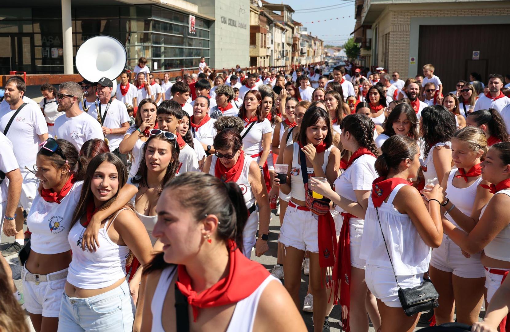 Fotos del cohete de fiestas de Caparroso 2026