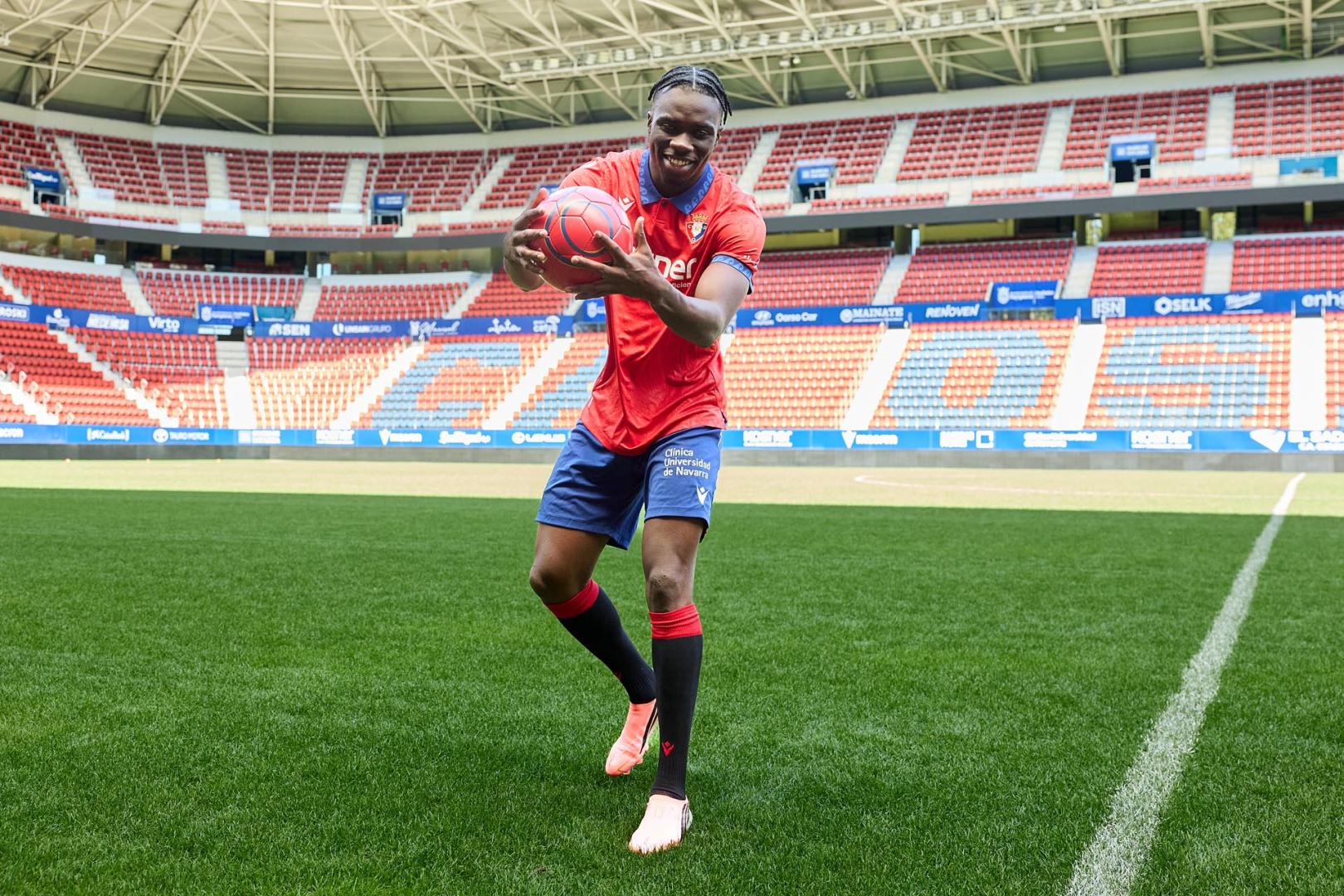 osasuna Rockson Yeboah Romain Del Castillo