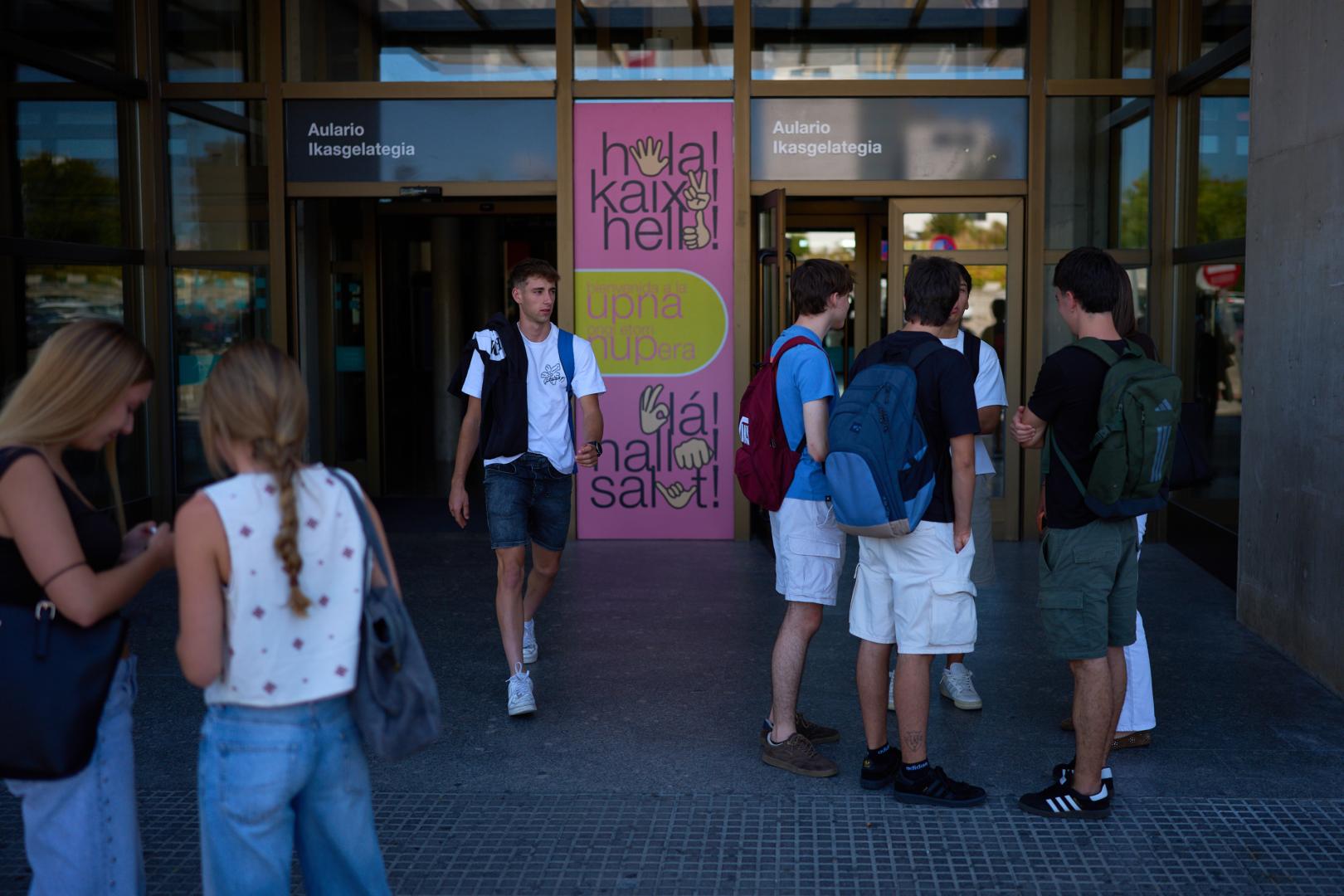 Alrededor de 9.000 alumnos cursan estudios de grado este año en la UPNA