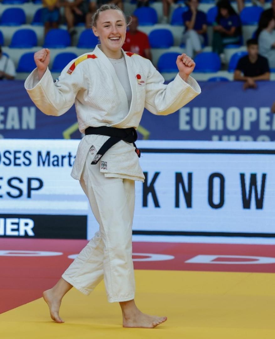 Marta Beorlegui, de 20 años recién cumplidos el pasado 18 de agosto, logra su primera medalla en un Europeo júnior