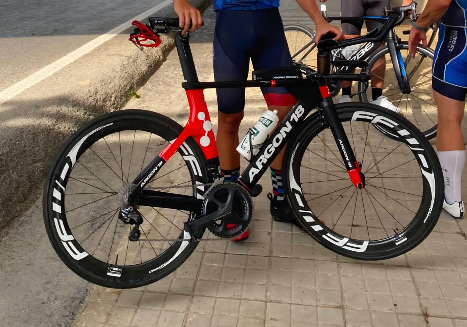 Una de las dos bicicletas robadas