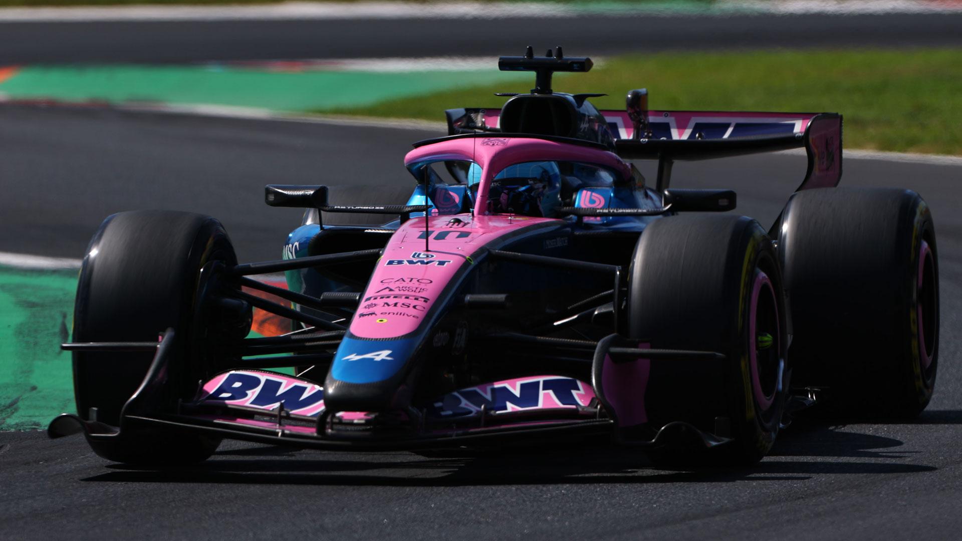 El piloto francés Pierre Gasly (Alpine) saldrá el primero este domingo en el Gran Premio de Italia de Fórmula 1