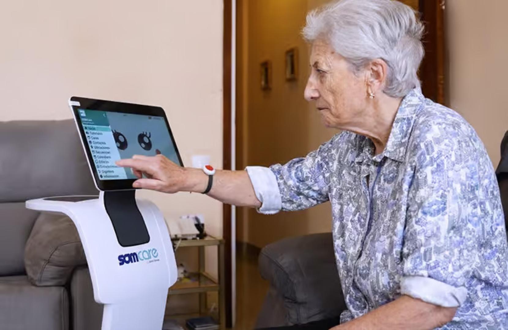 Robot Temi, utilizado en el proyecto