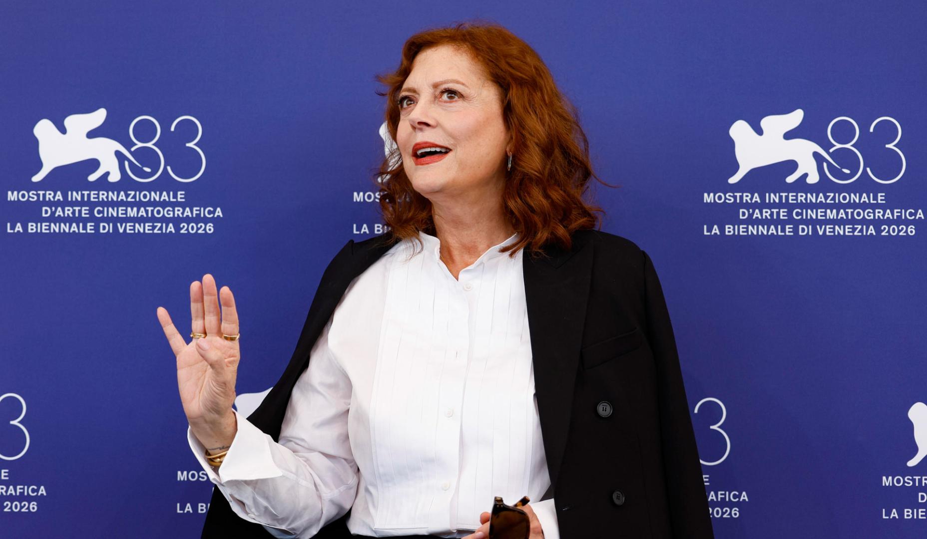 Susan Sarandon en la Mostra de Venecia