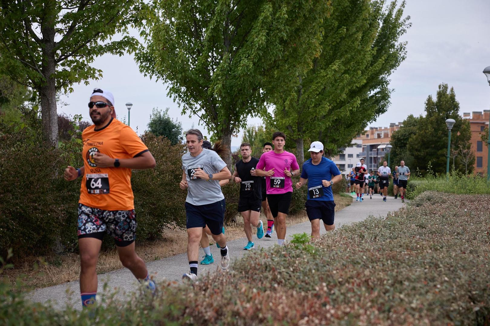 Participantes en la IX Carrera Popular de Artica disputada este domingo, 6 de septiembre