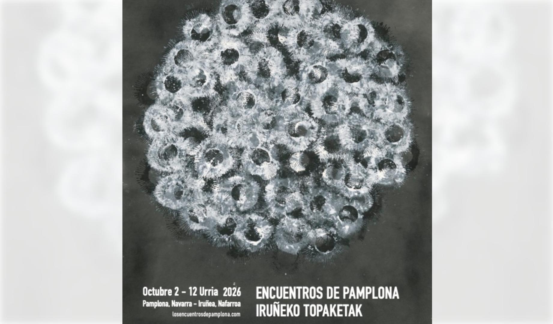 Cartel de la edición 2026 de los Encuentros de Pamplona