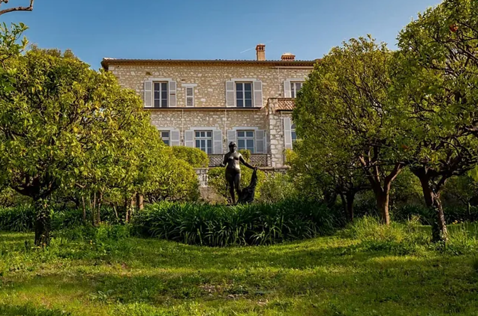 El museo Renoir de Cagnes-sur-mer.