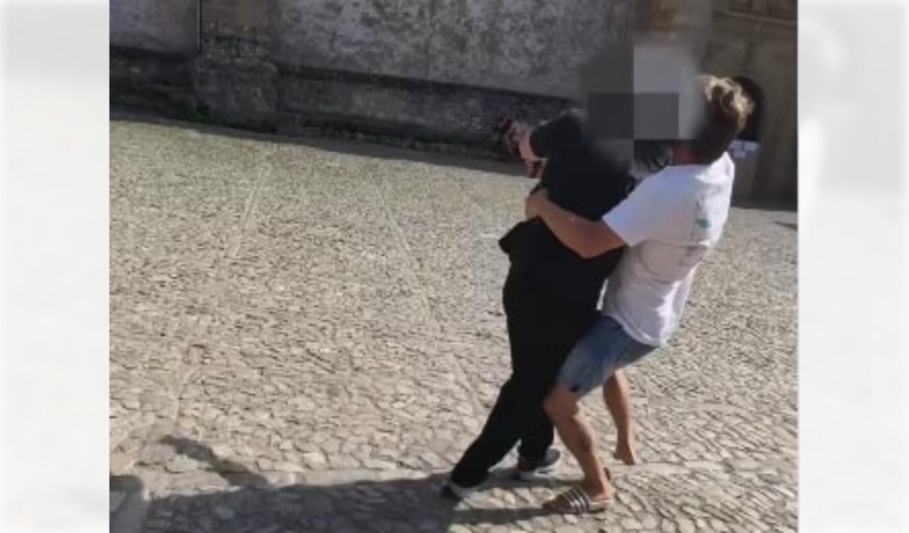 Momento del vídeo que ha subido Cocituber a sus redes sociales