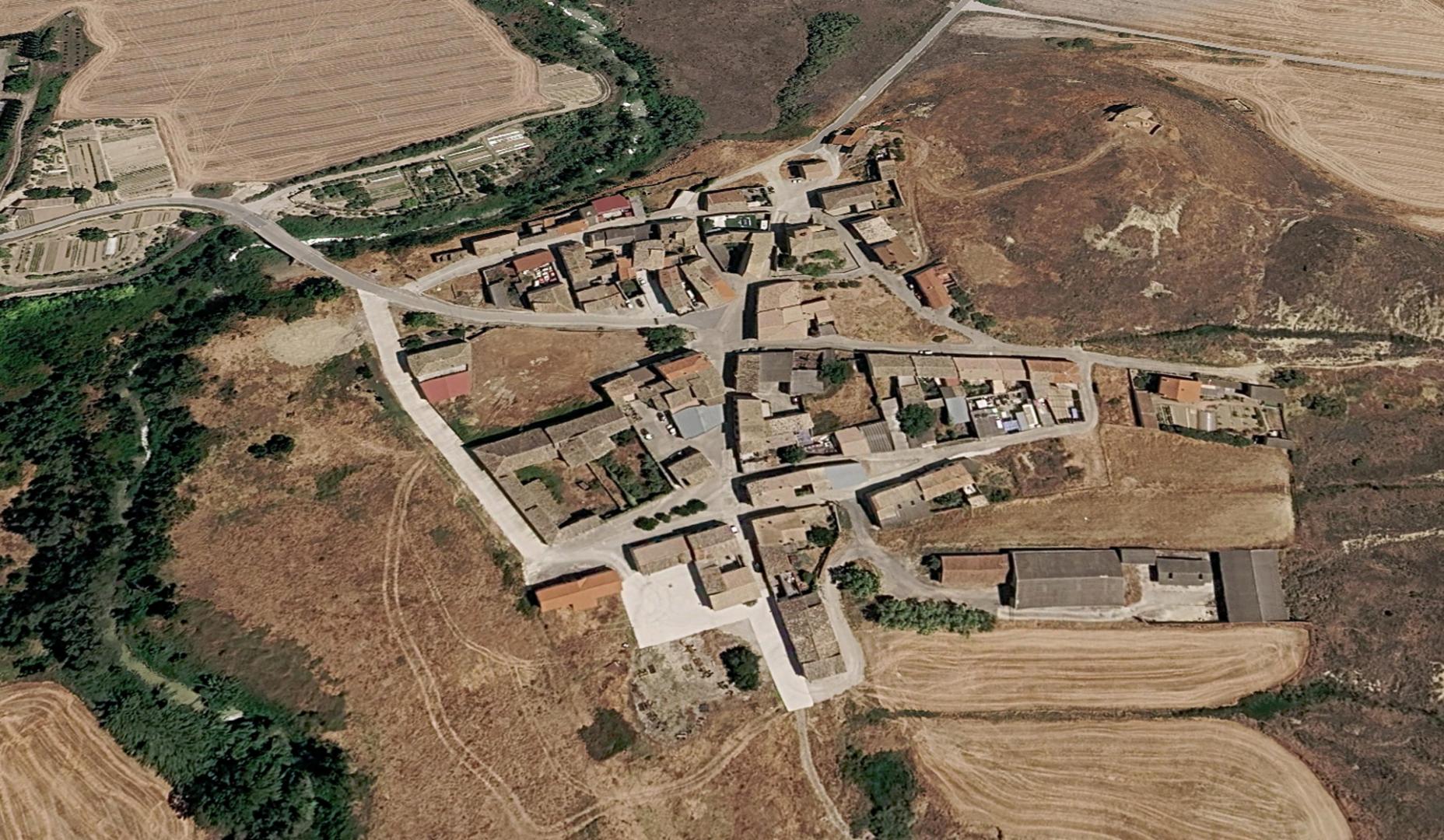 Vista aérea de Murillo el Cuende