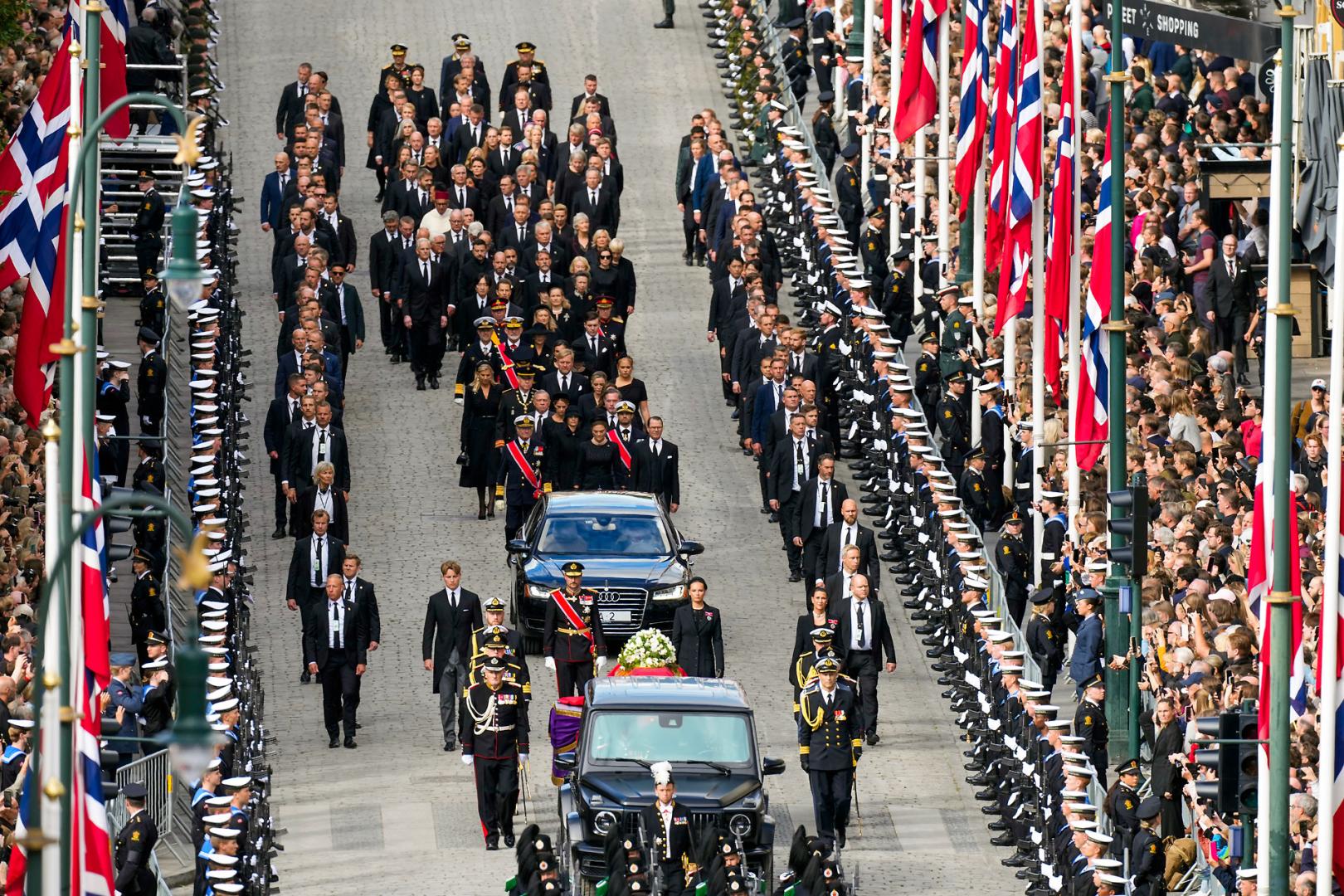 funeral harald noruega