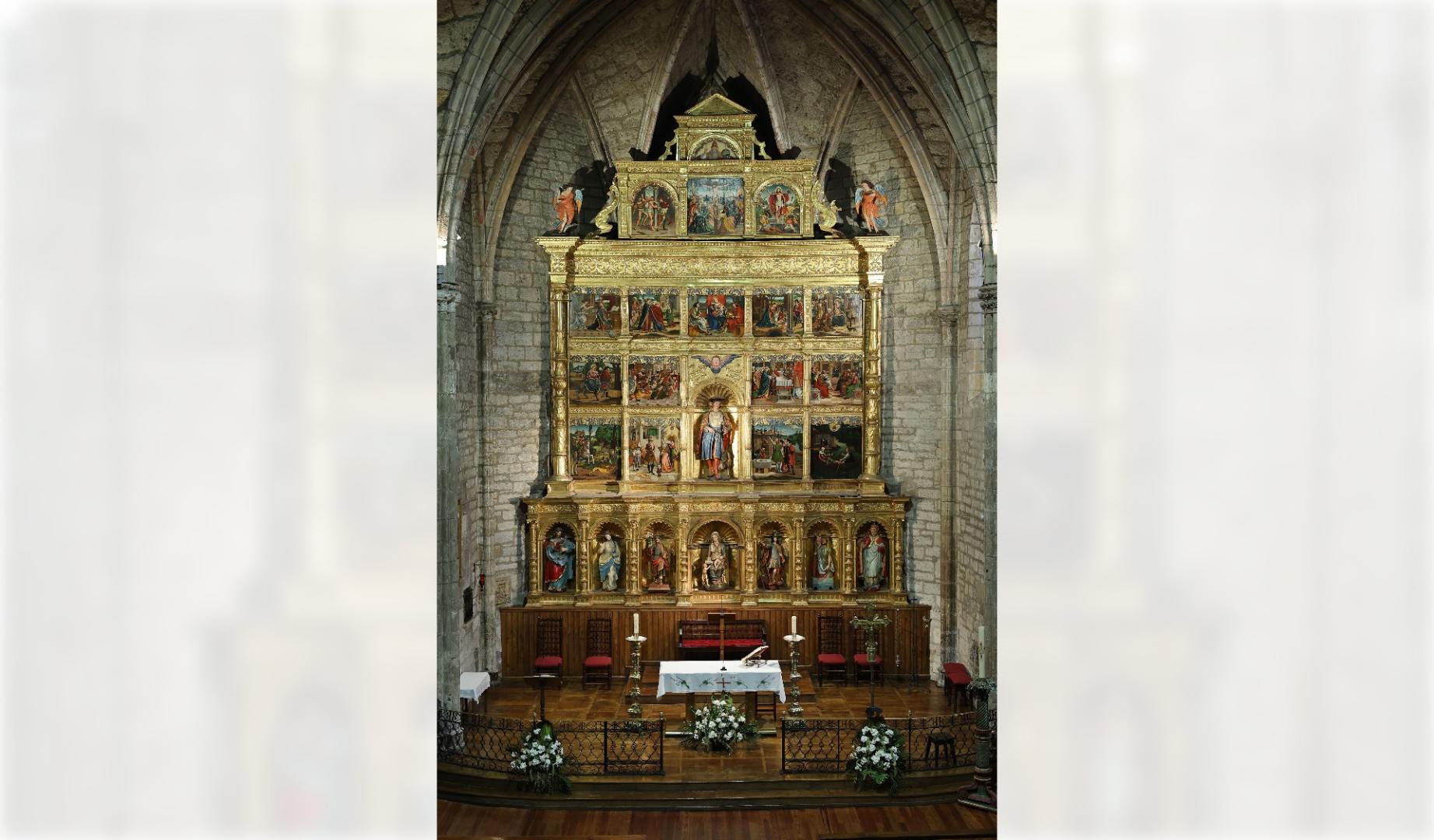 Retablo de la iglesia de Ororbia