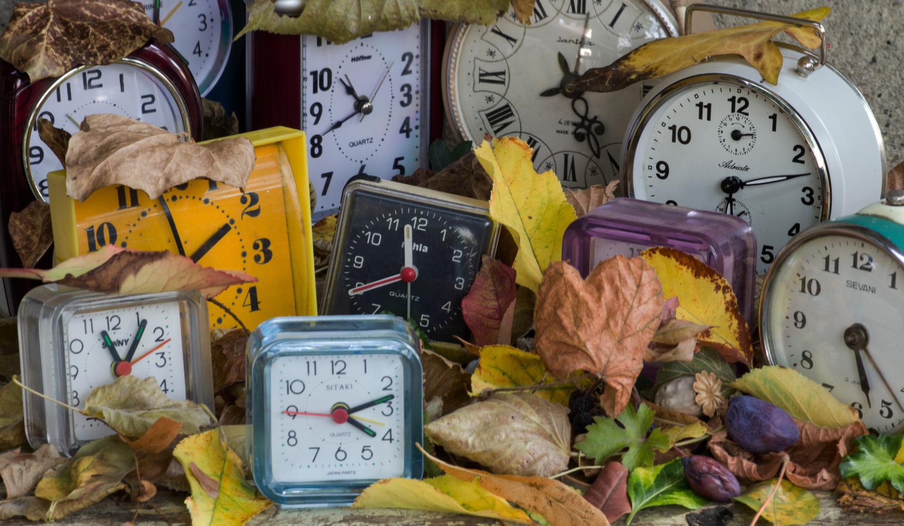 Con la llegada del otoño llega también el cambio de hora