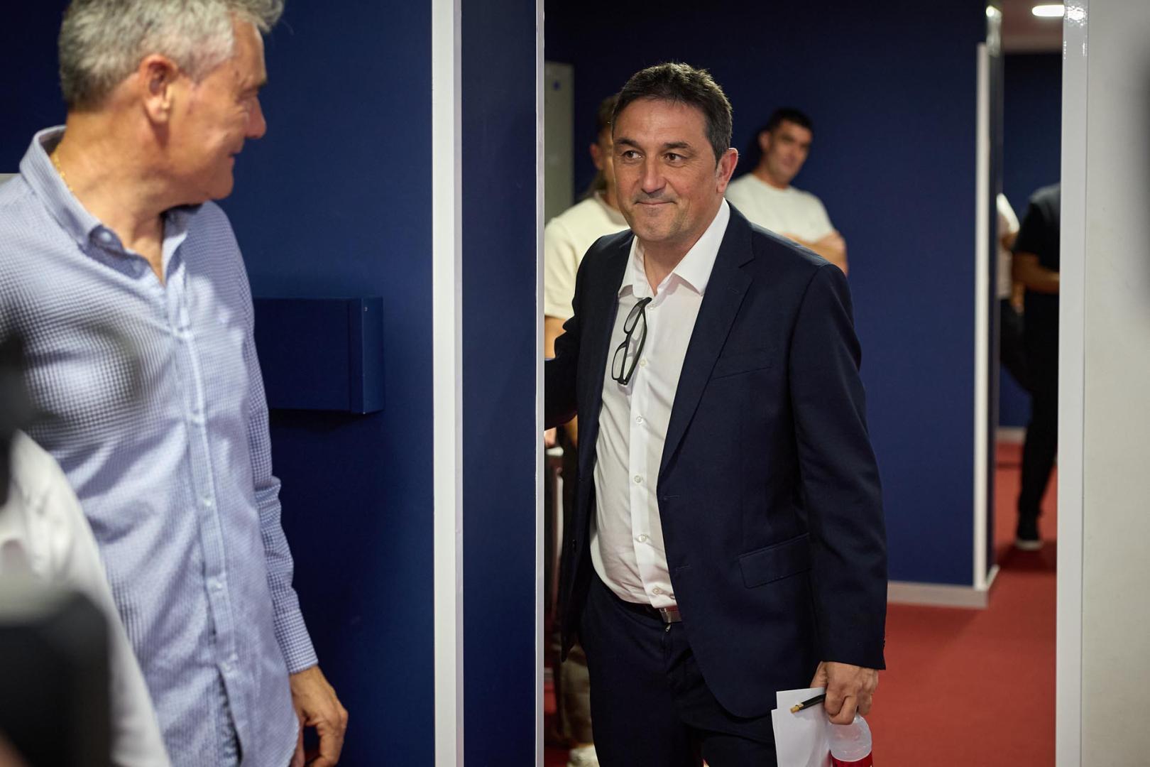 Fotos de la despedida de Braulio de Osasuna